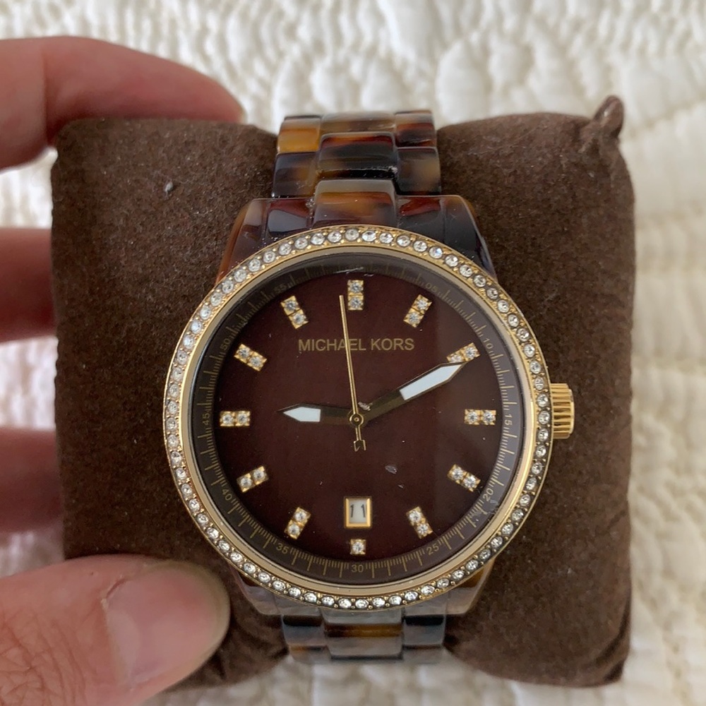 Michael Kors Tortoise Watch